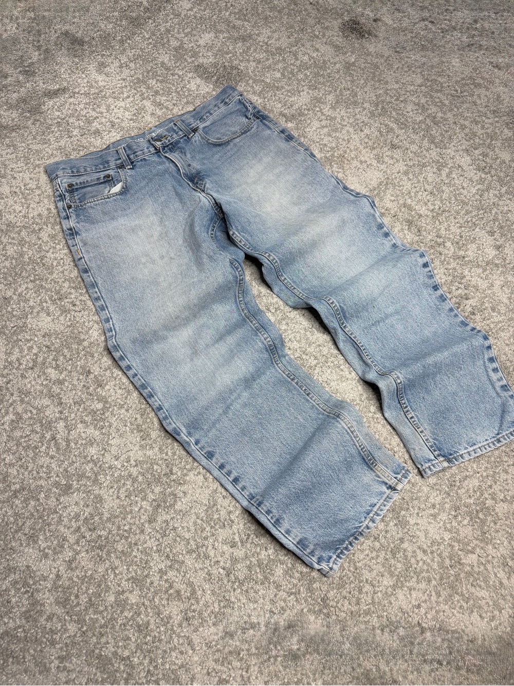 Route 66 Light Blue Relaxed Fit Men’s Jeans